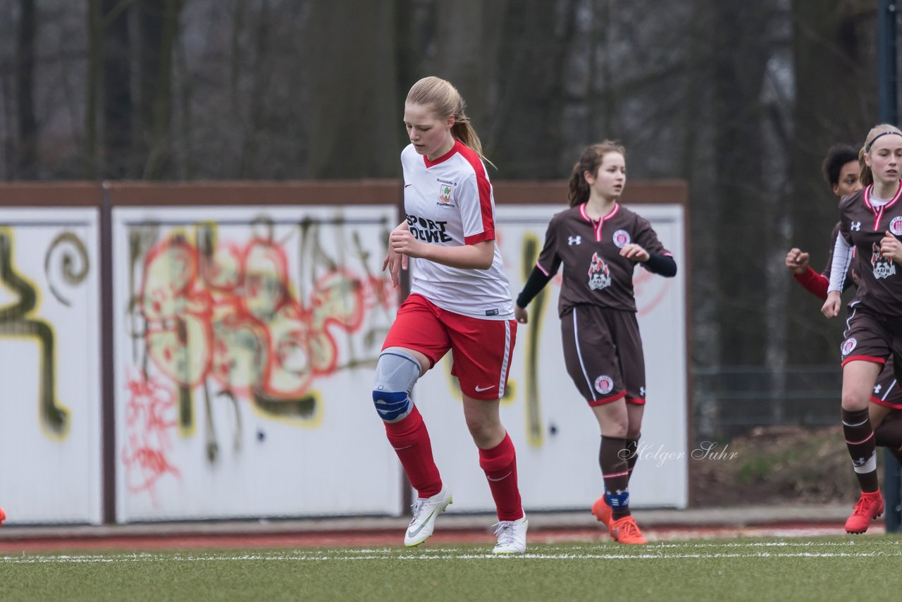 Bild 395 - B-Juniorinnen Walddoerfer - St.Pauli : Ergebnis: 4:1